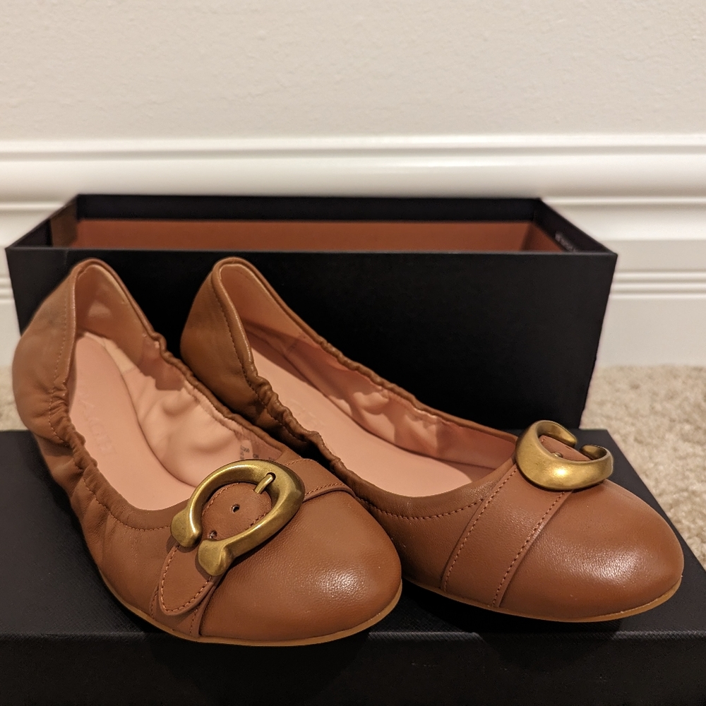 Coach ballet flats staton